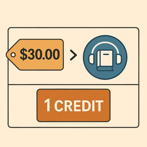purchase audible books with or without credits