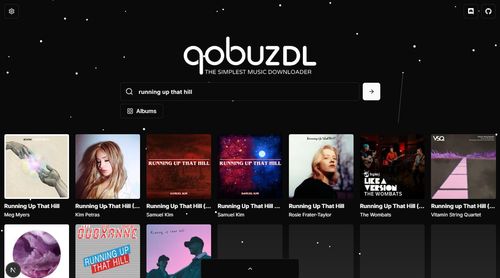qobuz dl frontend browser