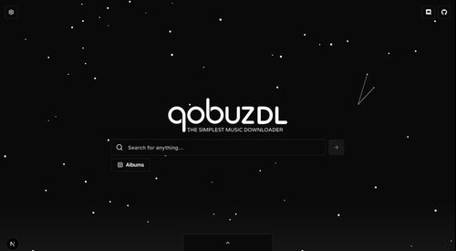 qobuz dl frontend interface