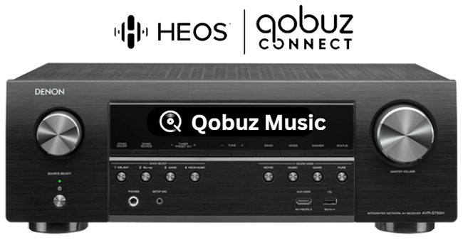 qobuz on denon