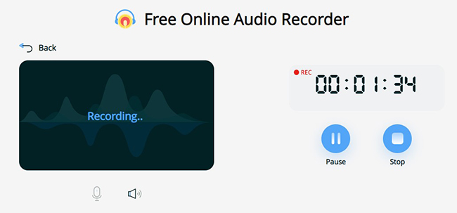 start to record tidal audio via apowersoft