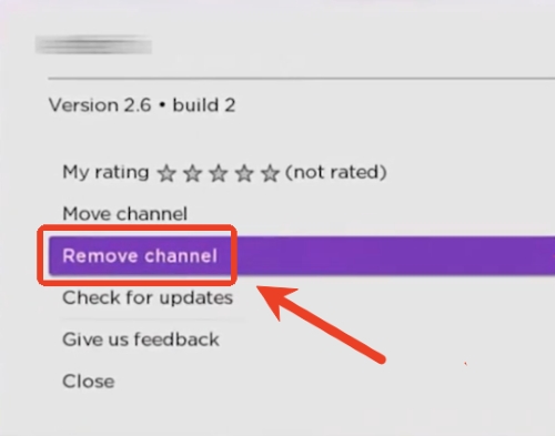 remove apple tv roku