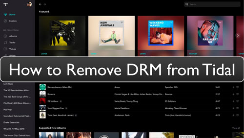 remove drm from tidal