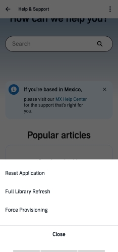 reset audible on phone
