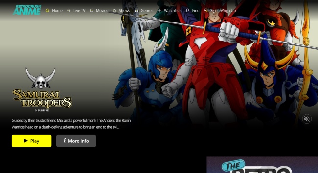 retrocrush unblocked anime website