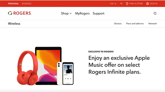 get apple music free trial 6 months with rogers