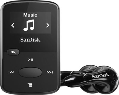 sandisk sansa clip jam mp3 player for audio books