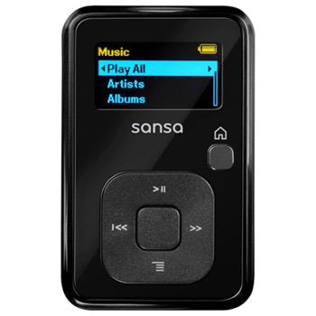 sandisk sansa best device for listening to audible books