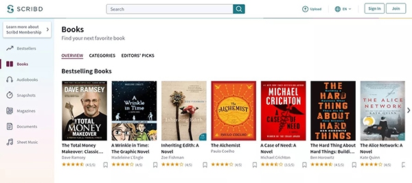 scribd books