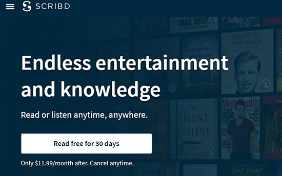 scribd pricing
