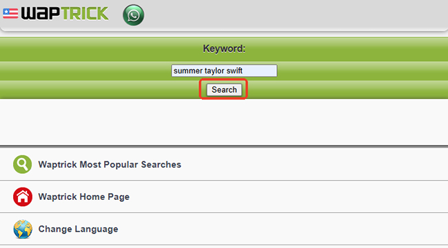 search music in waptrick