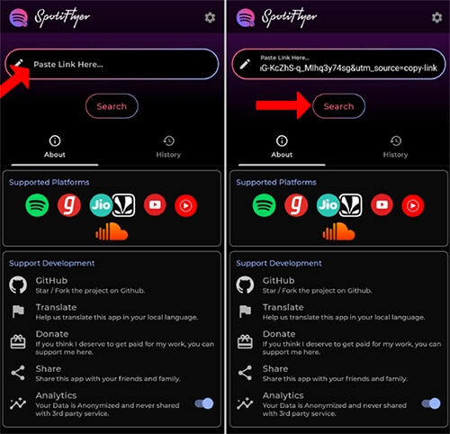 load spotify playlist to download on android