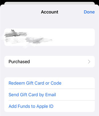 send gift card by email