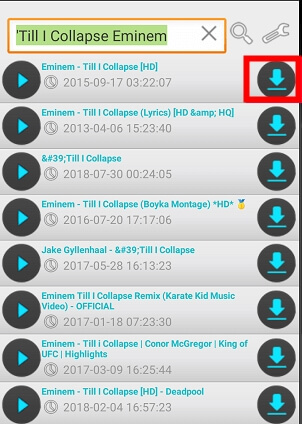 shazam music download on android