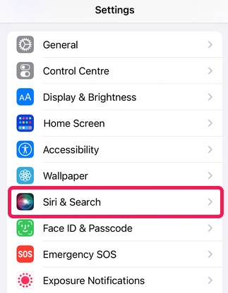 siri search iphone