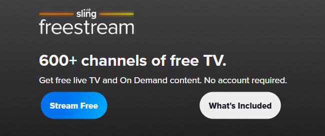 sling freestream