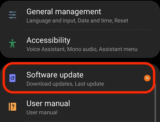 update android os