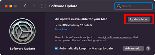 update mac to fix apple music not working on mac