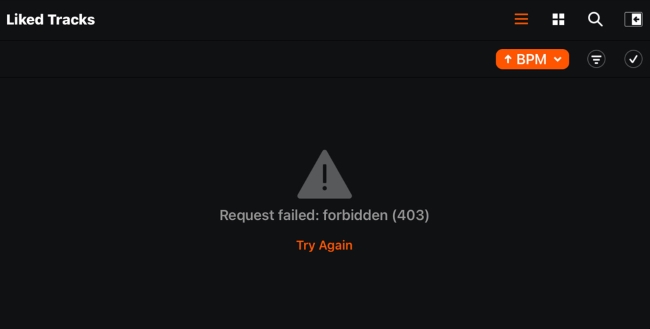 soundcloud 403 error