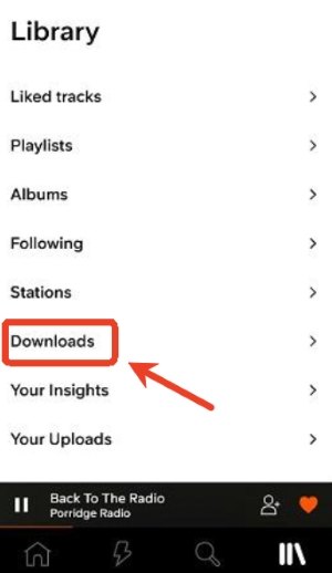 soundcloud downloads playlist on android