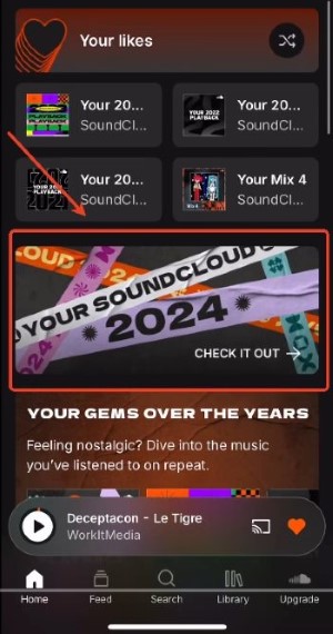soundcloud wrapped ios