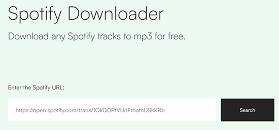 soundloaders spotify to mp3 converter free online