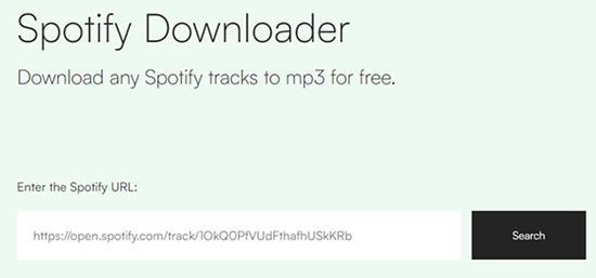 soundloaders spotify downloader