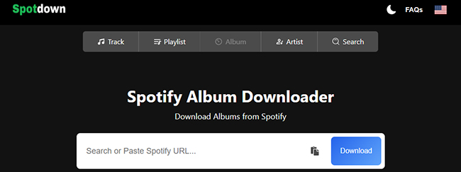 spotdown spotify full album downloader