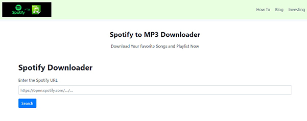 spotidown spotify music downloader online free