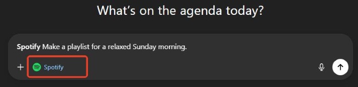 spotify app logo in chatgpt