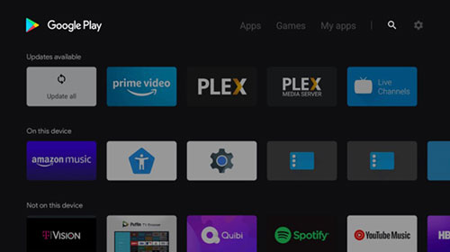 download and install spotify on sharp smart tv