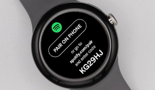 spotify app on motorola 360 watch