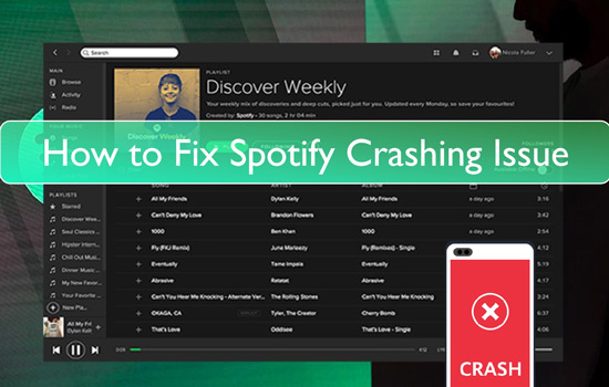 spotify crashing