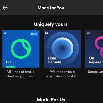 spotify dj mode on mobile