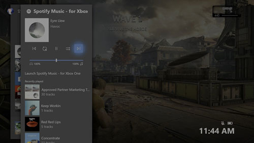 play spotify in gta v with xbox one