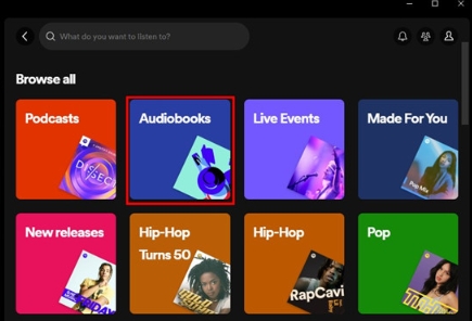 free audiobooks on spotify