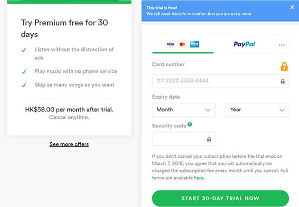 Spotify account fake paypal for Scam alert:
