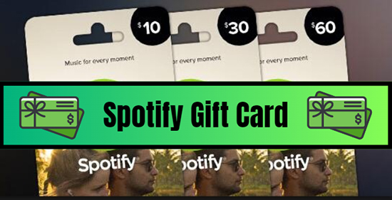 make spotify premium account for free via gift card