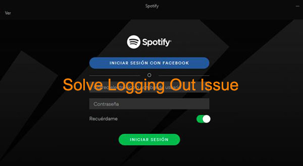 spotify keeps logging me out