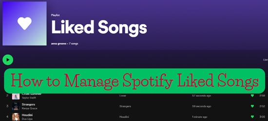 spotify liked songs