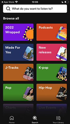 spotify made for you hub