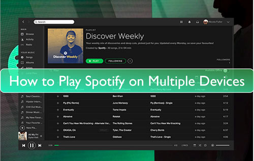 play spotify on multiple devices
