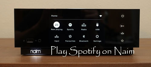 play spotify on naim