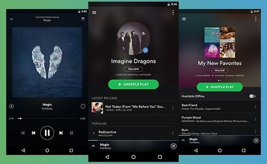 spotify music player