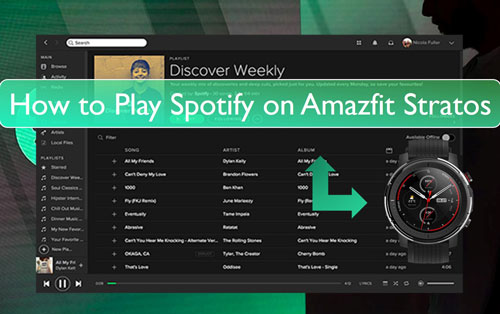 spotify on amazfit stratos