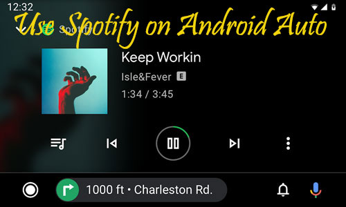 spotify on android auto