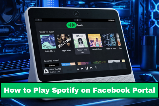 spotify on facebook portal
