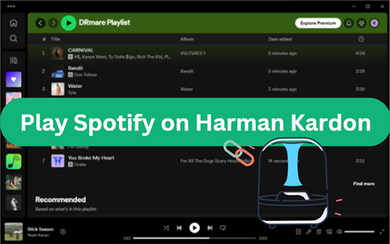 spotify on harman kardon