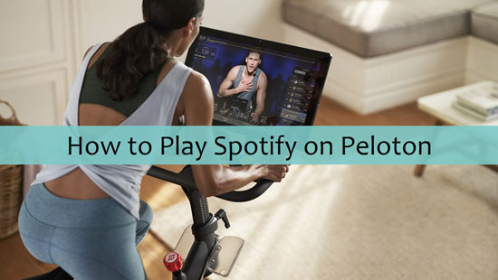 play spotify on peloton