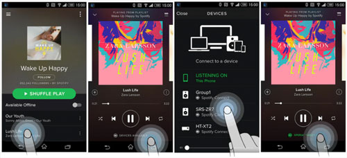 listen to spotify on philips smart tv via spotify connect feature